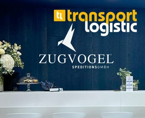 Cover picture exhibition stand with Mr.