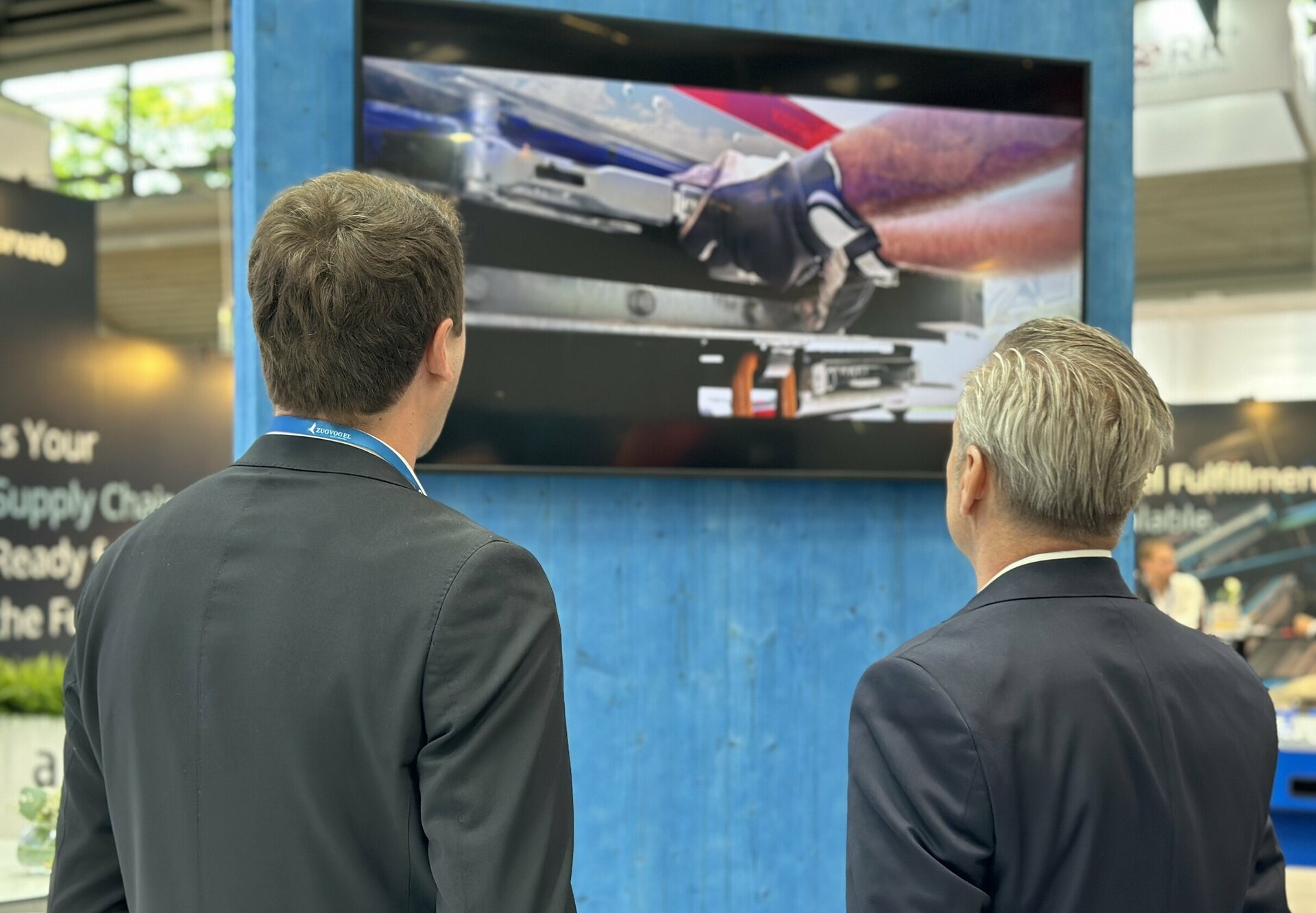 Transport Logistic Trade Fair 2025 - Impressions (two men video view)